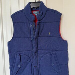 Polo Ralph Lauren Men's Blue Vest, Large NWT
